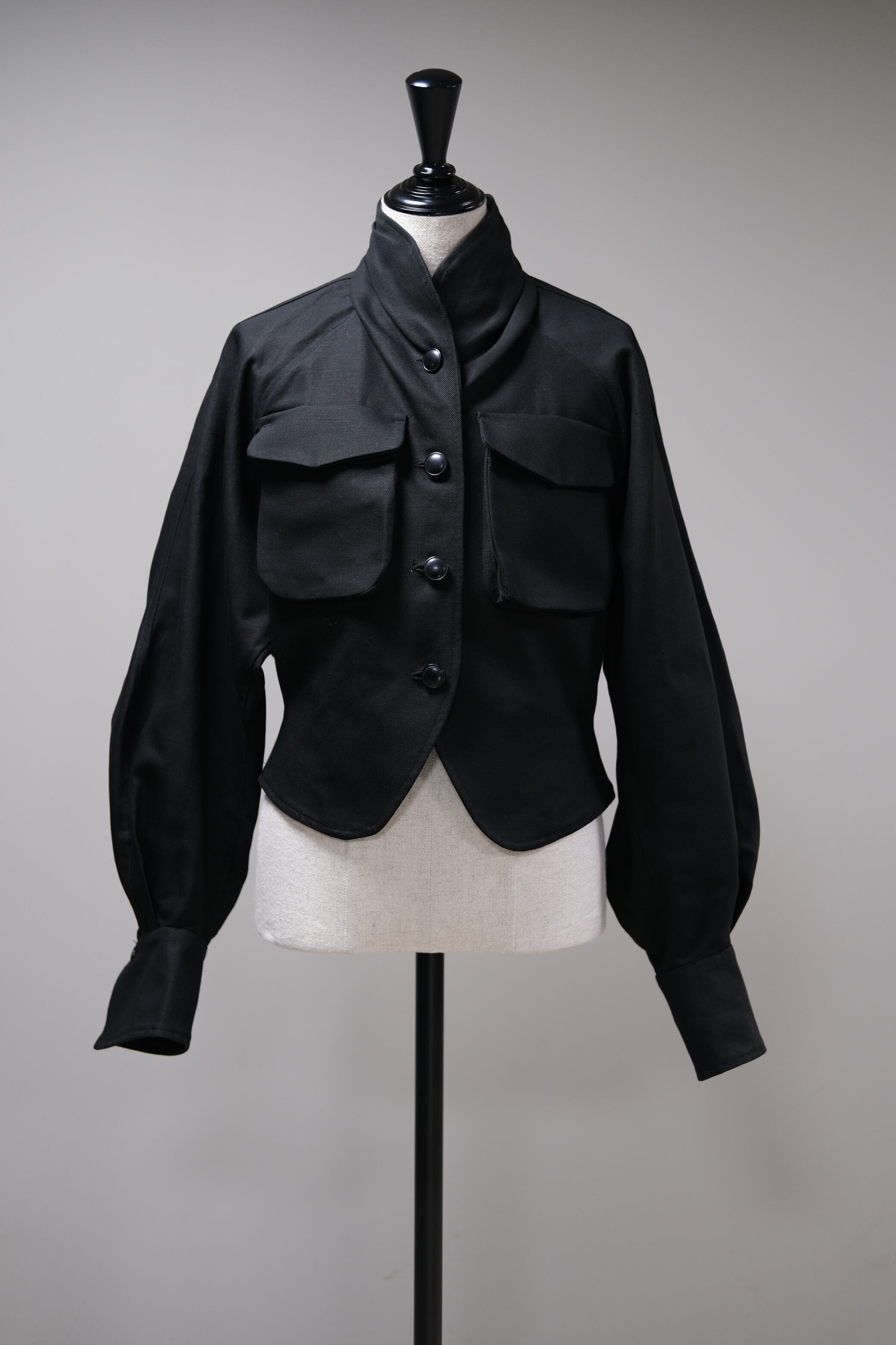 FETICO】SHEER COMBINED KNIT JACKET | loop
