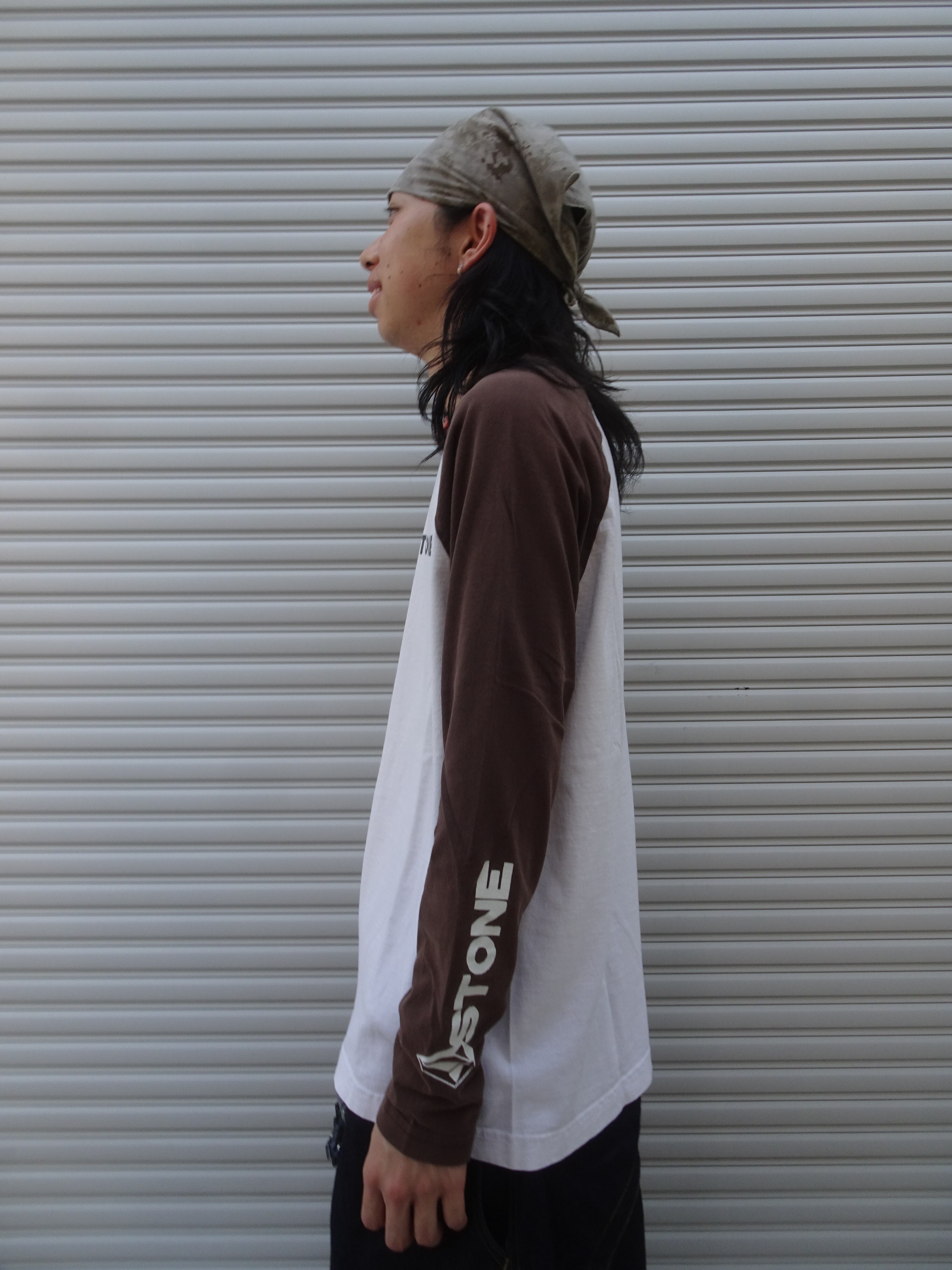 Volcom Raglan 00s VOLCOM Two-tone Raglan L/S Tee | GREENY