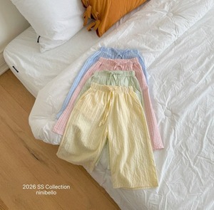 予約：Lounge cotton pants〔ninibello〕