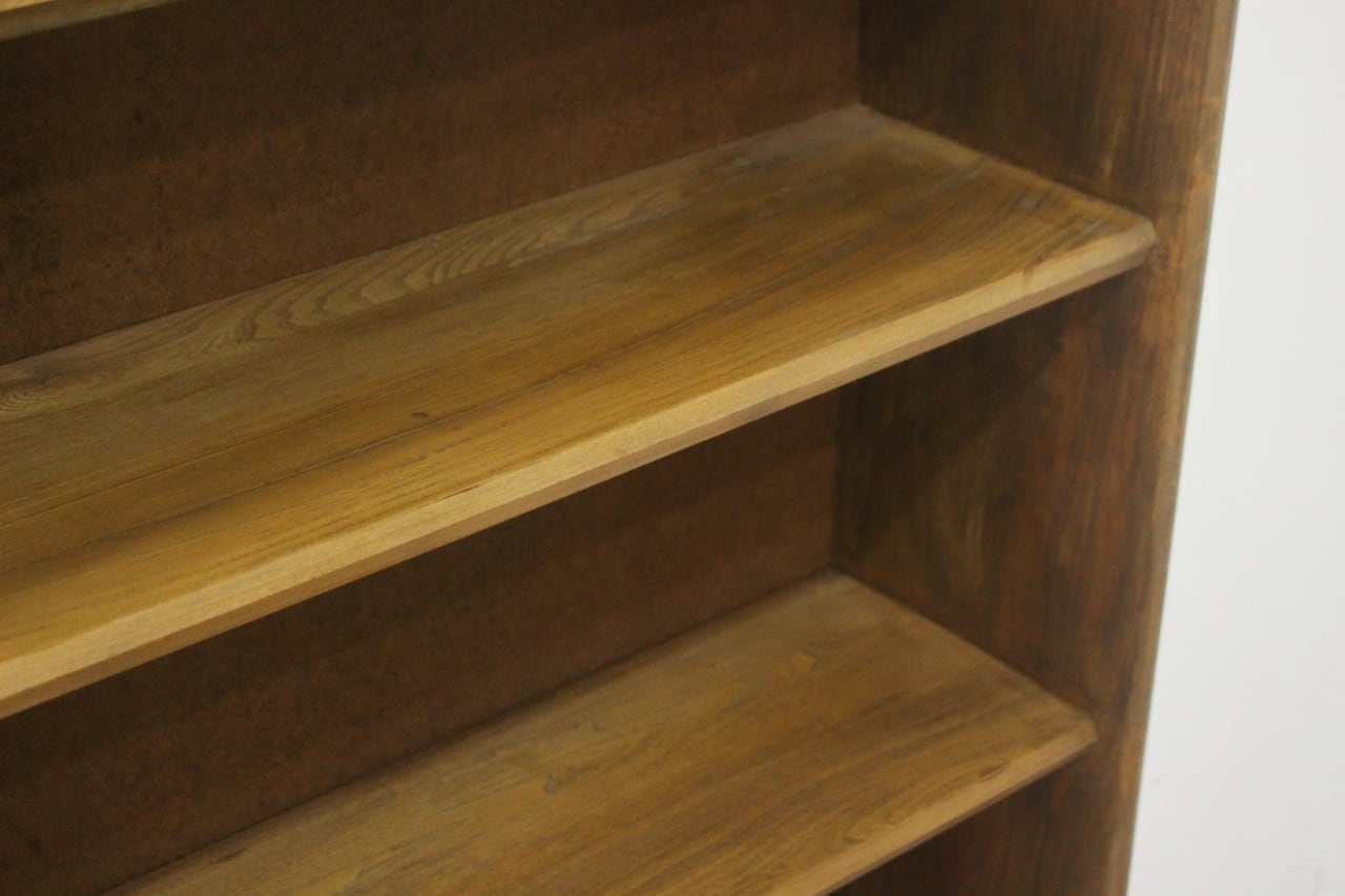 ヴィンテージ 本棚 シェルフ 無垢材 ラック 収納 飾り棚 木製