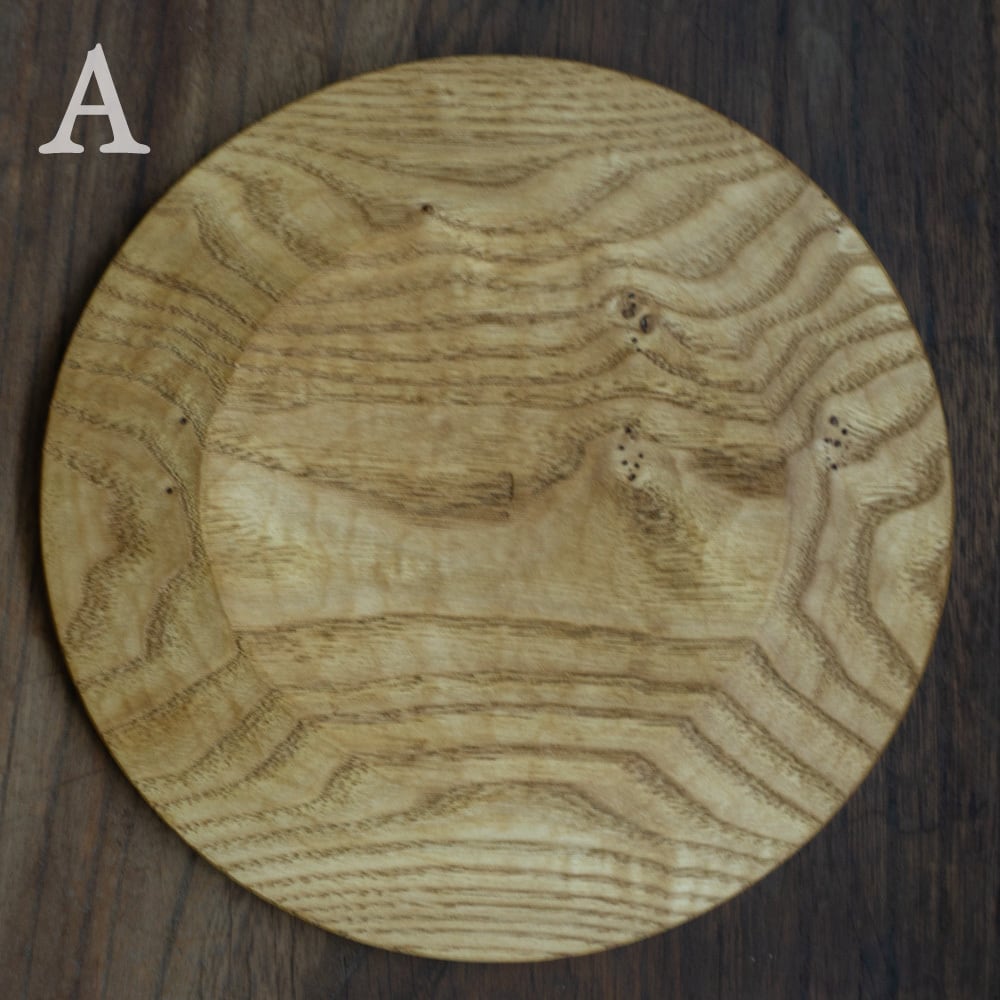 富井貴志 3 栗リム皿 SS φ200 | くらしのギャラリー杜の街グレース店