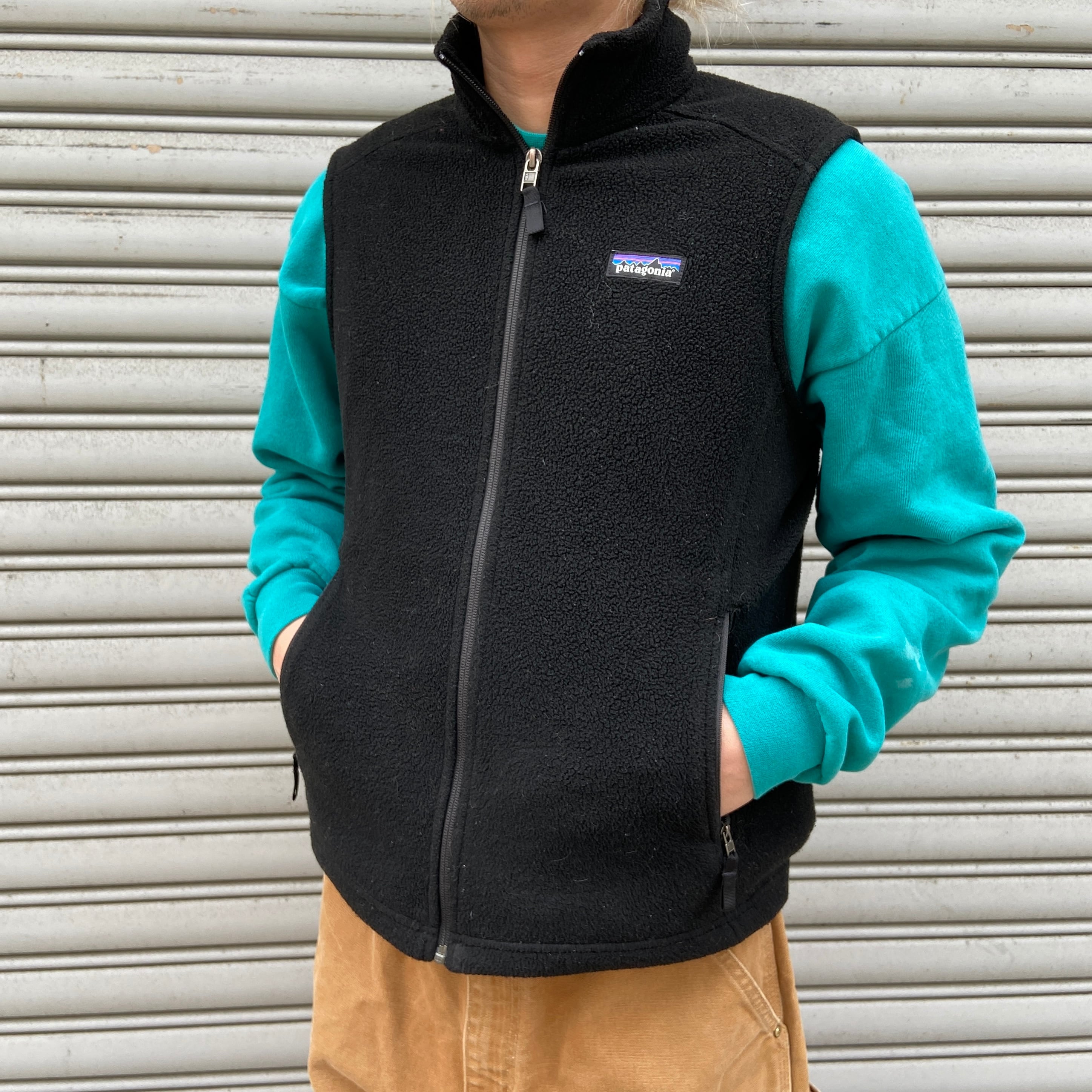 carhartt カーハート ダックベスト V26 カーキ ボアライナー XL | 古着