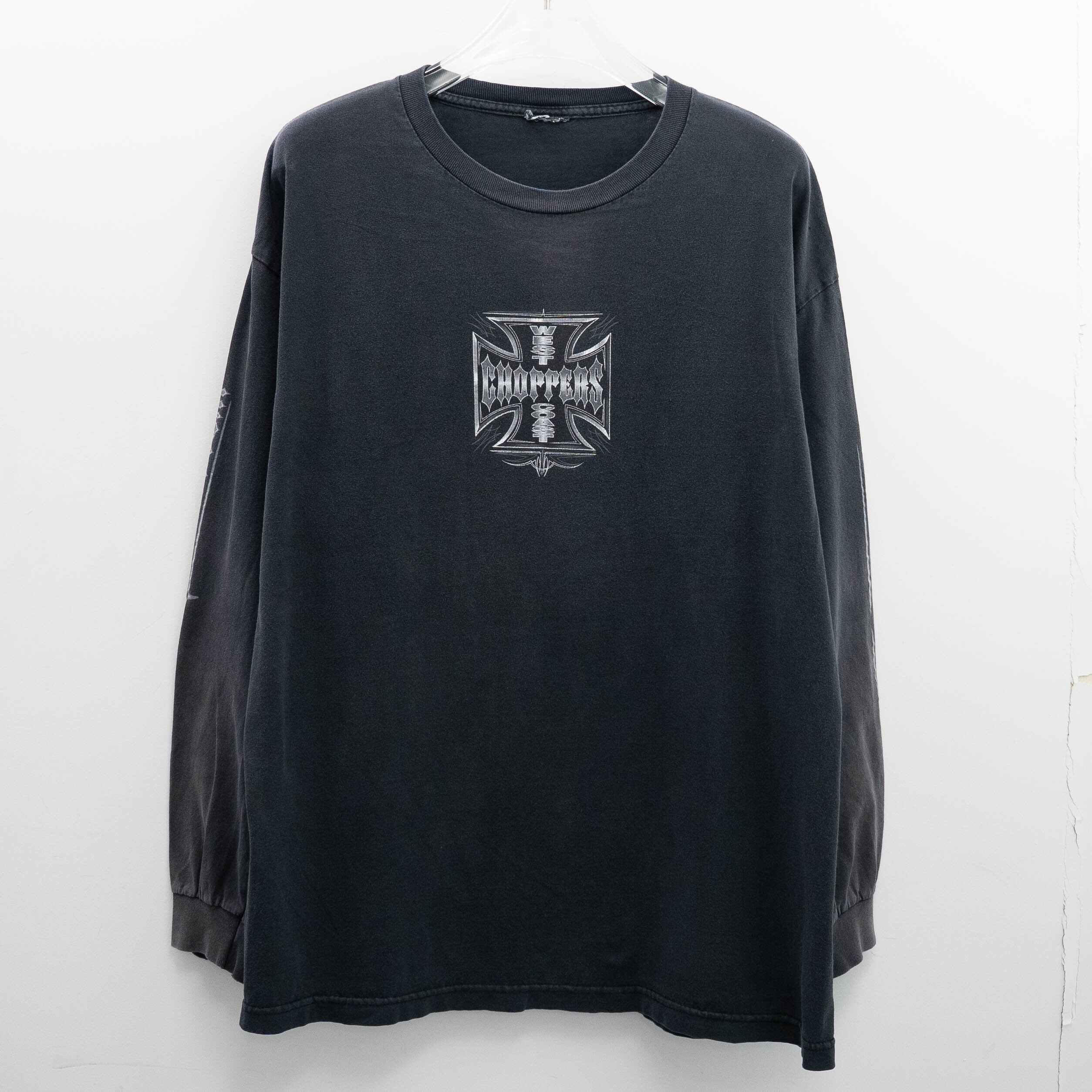 West Coast Choppers " Long Beach L/S " Cut Tag Fits XL【A8-500】
