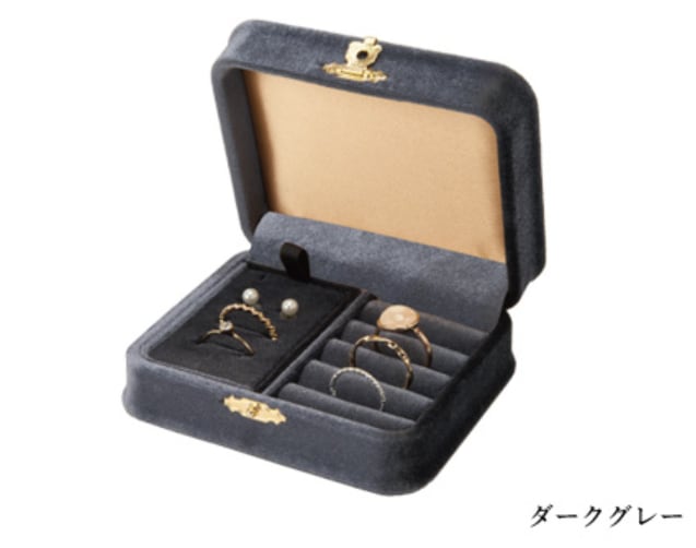 ミニジュエリーボックス ピアス・リング・ペンダント兼用台紙付き