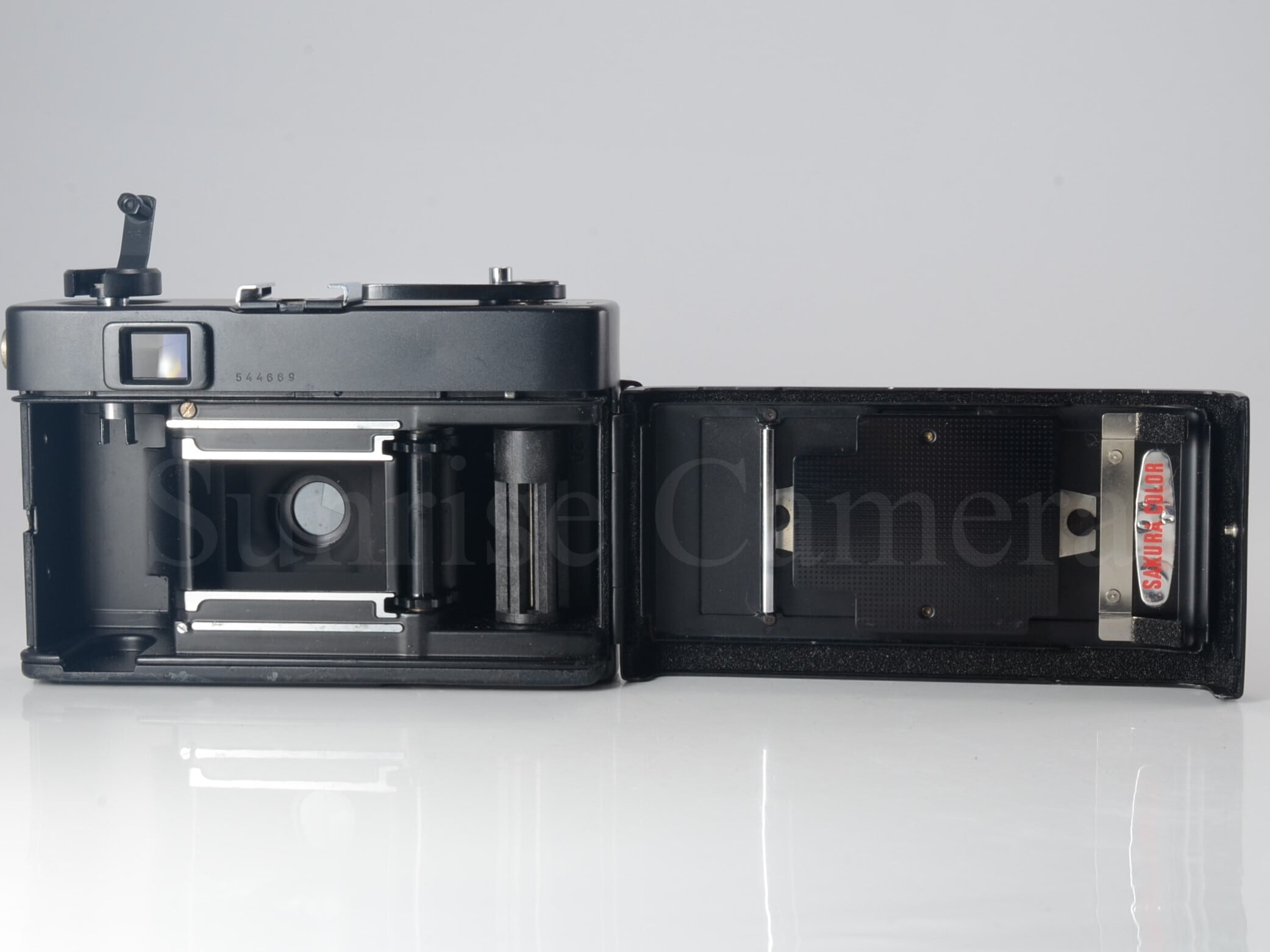 KONICA C35 ブラック / HEXANON 38mm F1.8 整備済 コニカ (60087