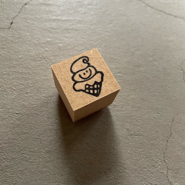 2cmはんこ ソフトクリーム