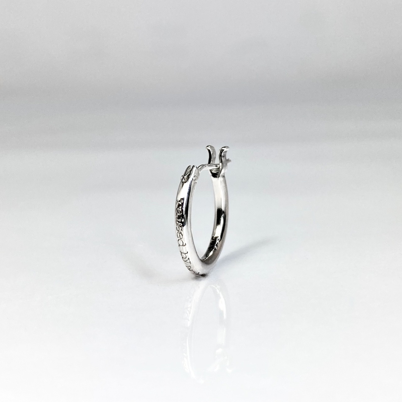 THIN HOOP raised by wolves / シンフープピアス レイズド・バイ・ウルヴス