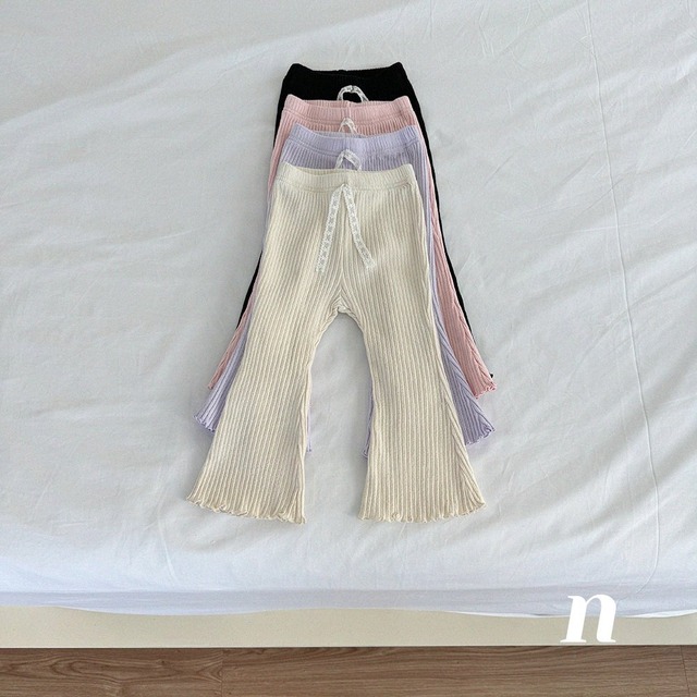 《即納》《ninibello》Yom boot cut leggings