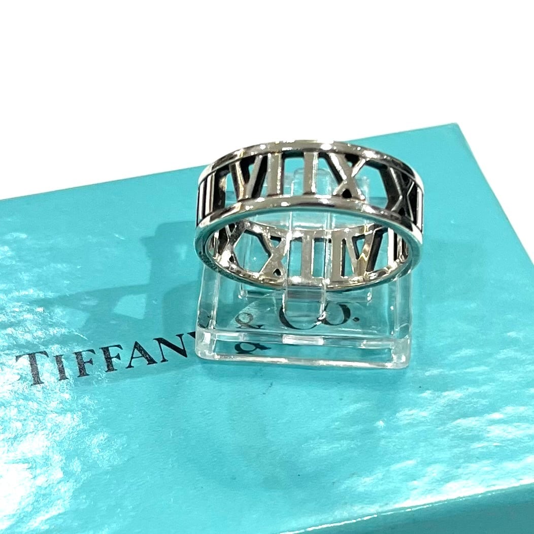TIFFANY&CO】【18.5号】2839 時を纏う オープンアトラスシルバー925