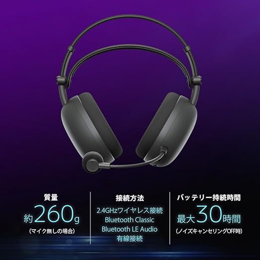 ソニー(SONY) ゲーミングヘッドセット INZONE H9 Ⅱブラック: WH-G910N