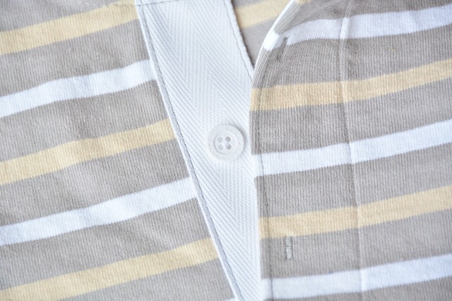 バーバリアン BARBARIAN 8ozHENLEY SHORT(USE-11)GRE/V. GOL/WHI【レターパックプラス可】