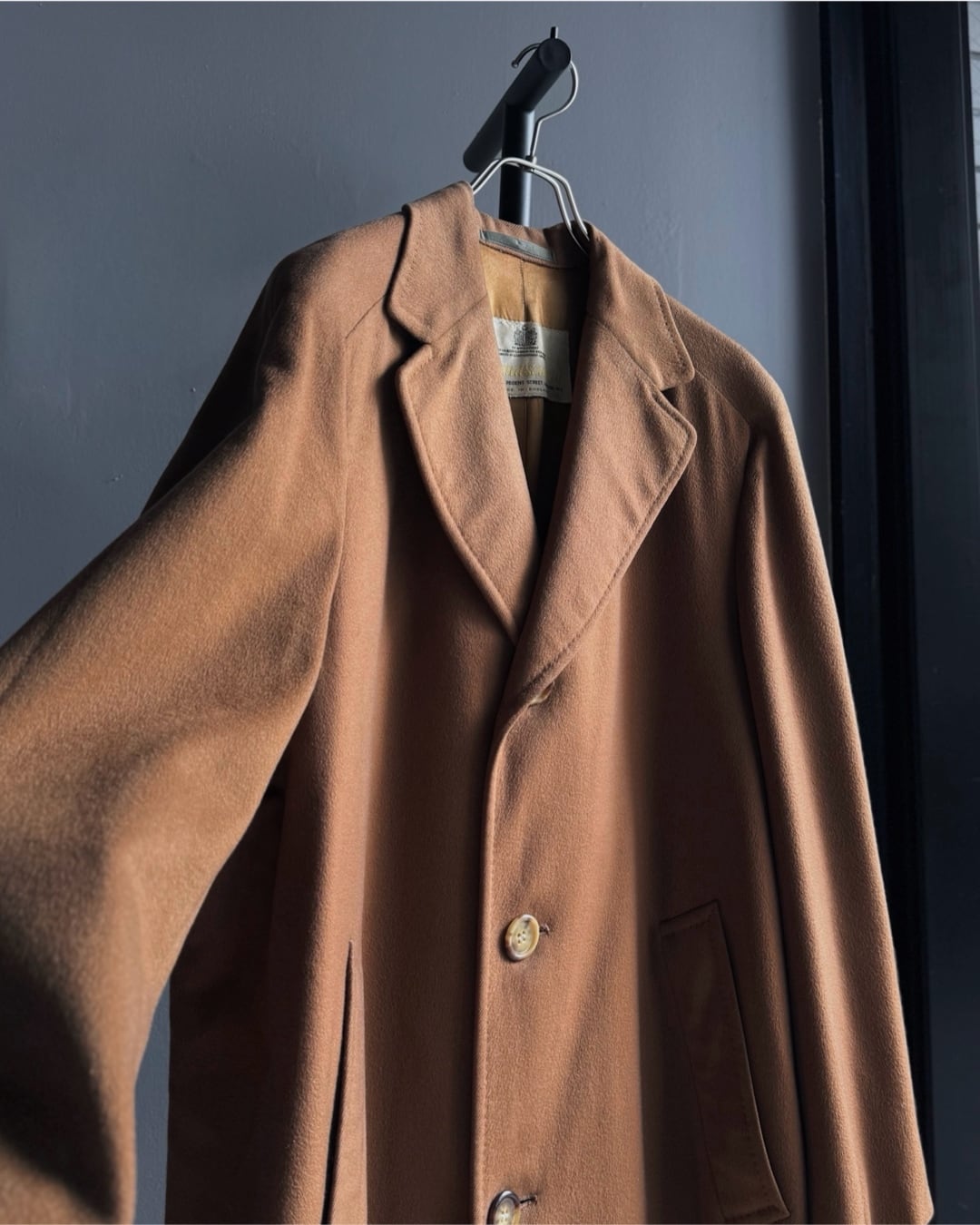 60's -Aquascutum- pure cashmere 100% coat | 弥勒 -MIROKU-
