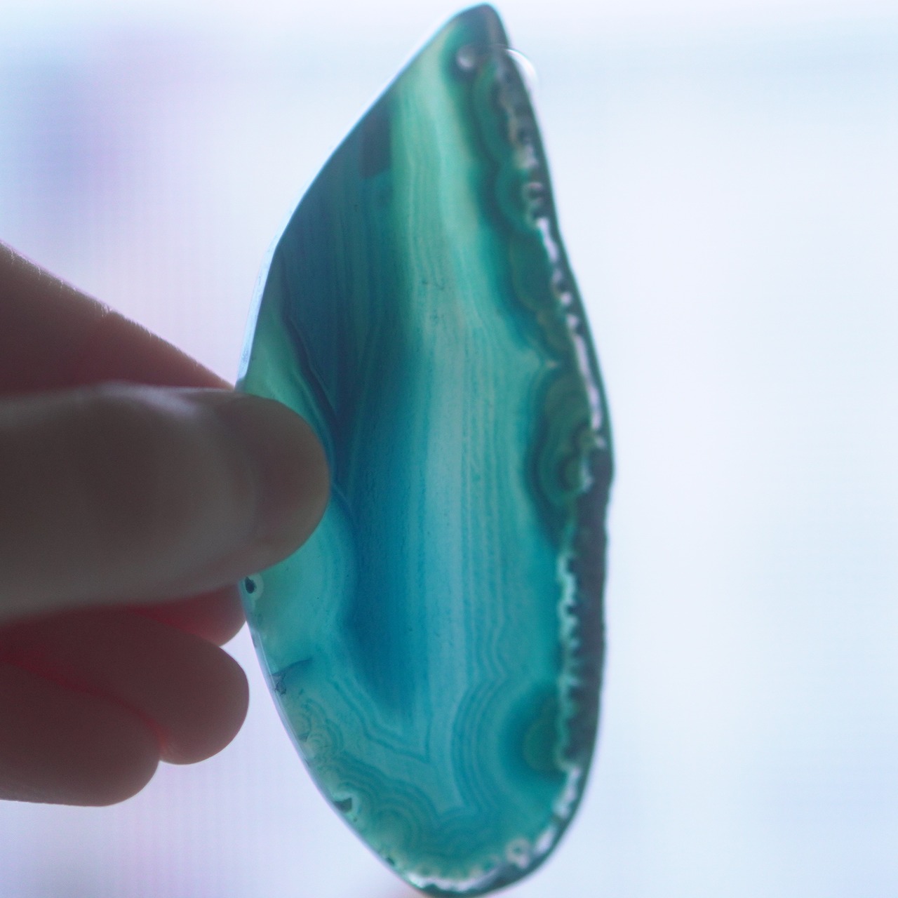 Sunset Beach - アゲートヒーリングチャイム / Agate Sun Catcher Wind Chime 165