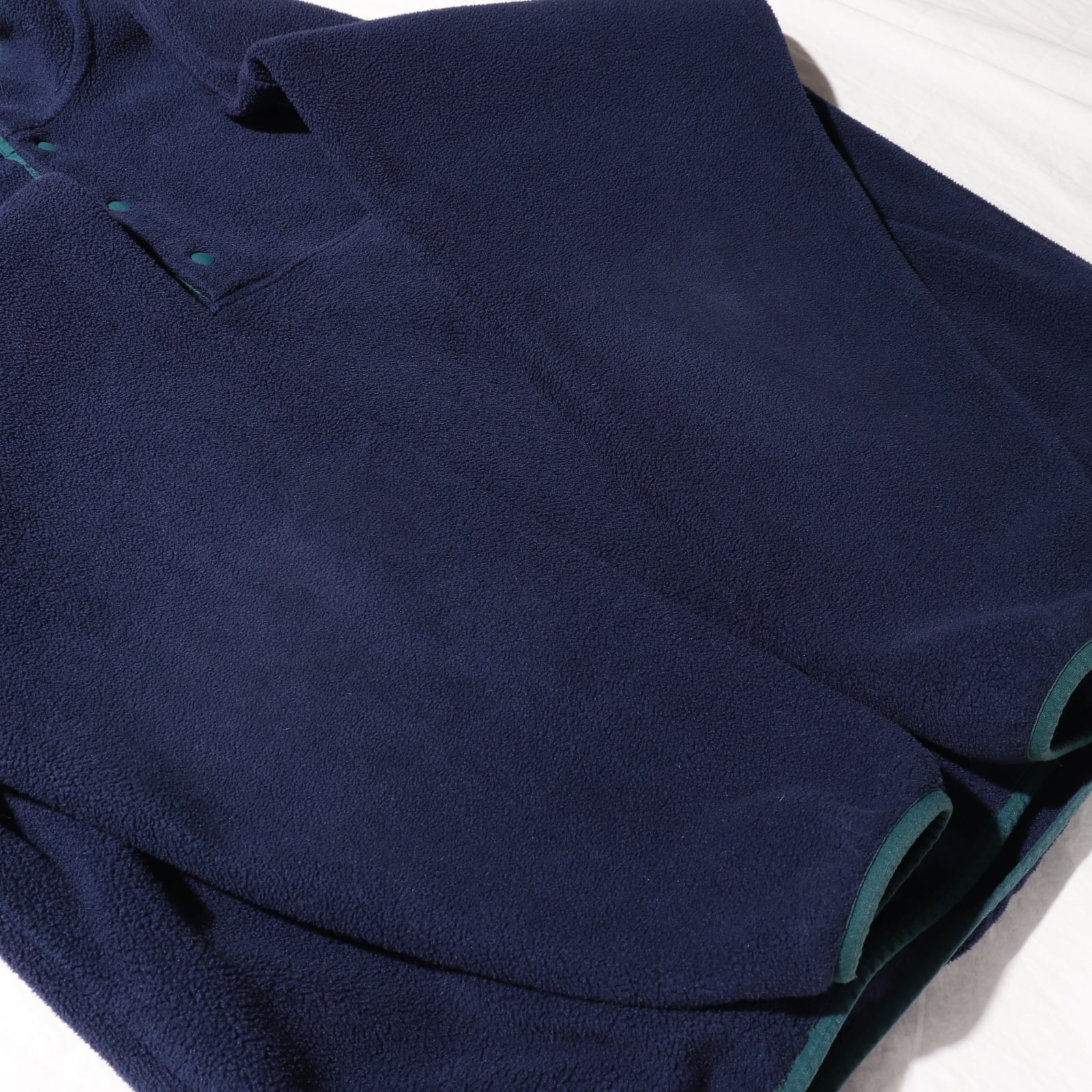 美品 XL 13年 CNY クラシックネイビー シンチラスナップT Patagonia