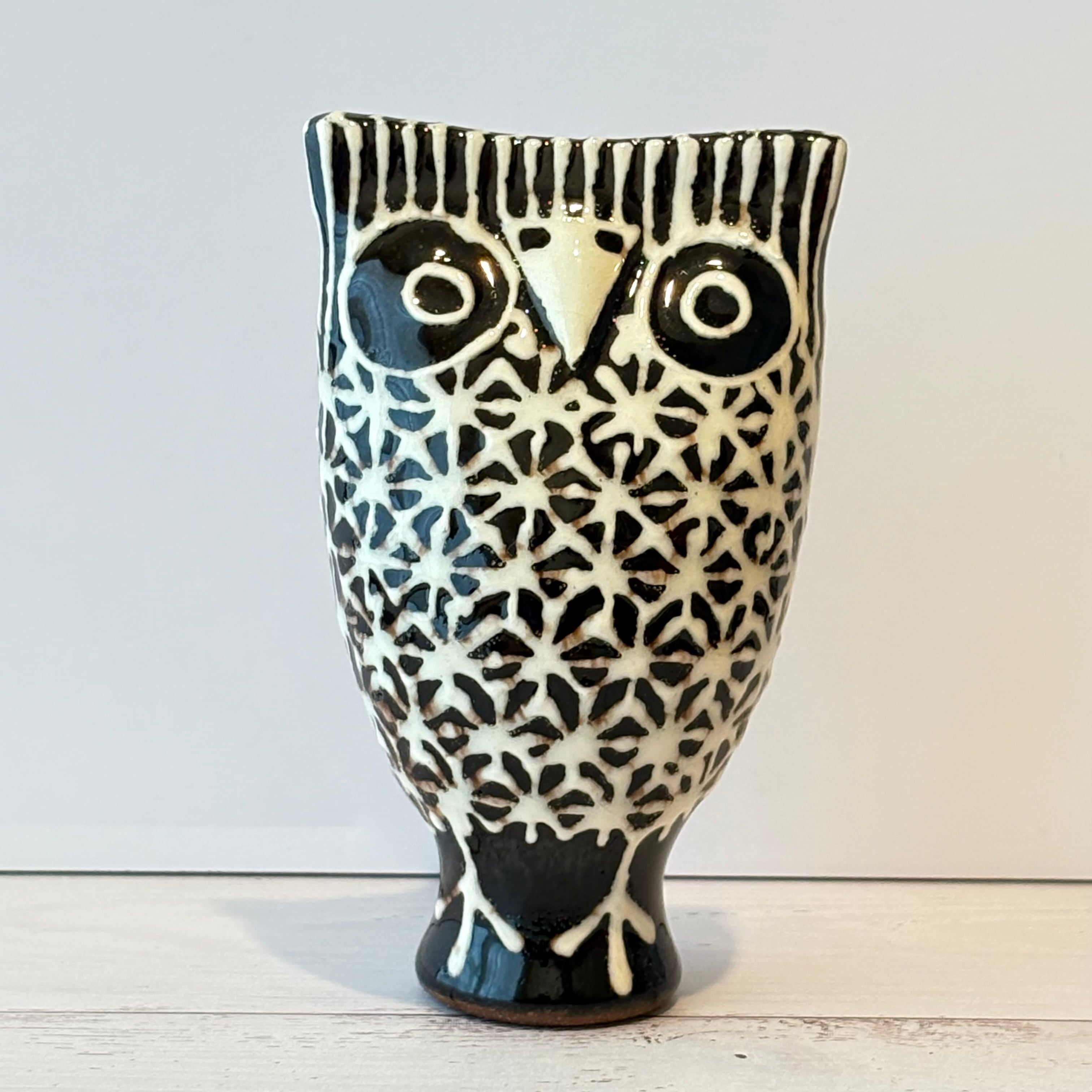 792 リトアニア 陶器の笛/フクロウ | attic