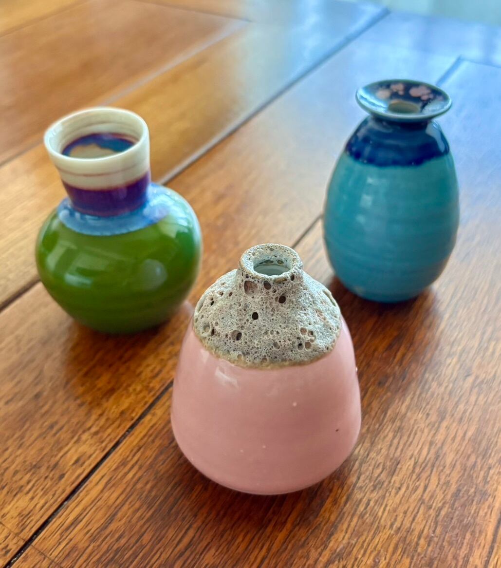 小さな一輪挿し ブルー｜Small Vase Blue | うつわ 雑貨 ヴィンテージ