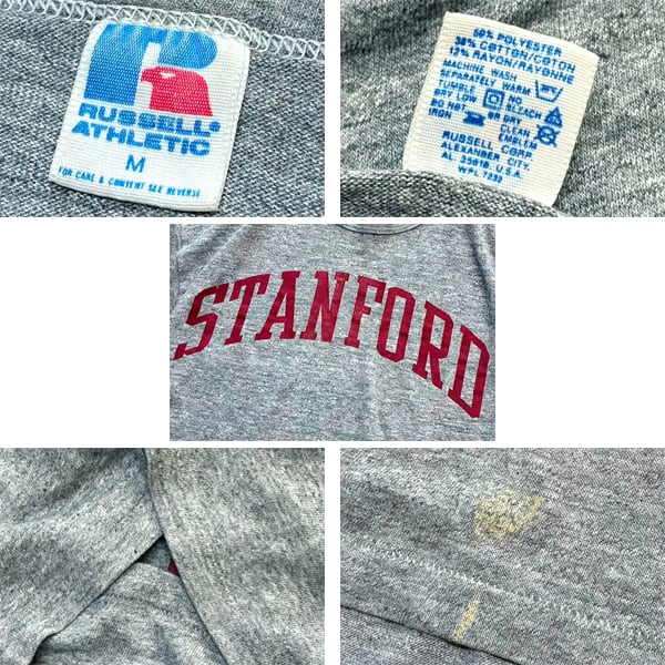 1点物◇USA製ビンテージ80sシングルステッチ杢グレーTシャツ古着