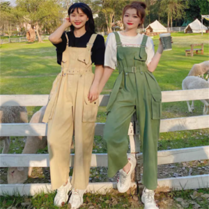 【送料無料】 パンツ ボトム 色 オーバーオール フレア Aライン ロング ポケット ハイウエスト かわいい 大人可愛い 大人女子 綺麗 シンプル カジュアル 大人 おしゃれ お洒落 こなれ感 ラフ コンサバ 着痩せ 無地 夏 30代 40代 レディース 女性用 ママ 授業参観 お出かけ 女子会 お呼ばれ 休日 お茶会 アウトドア 着回し 普段使い オルチャン 韓国 ファッション スタイル 体型カバー 定番 デイリーユース   垢抜け グリーン ベージュ 大人カラー ベイクドカラー ニュアンスカラー