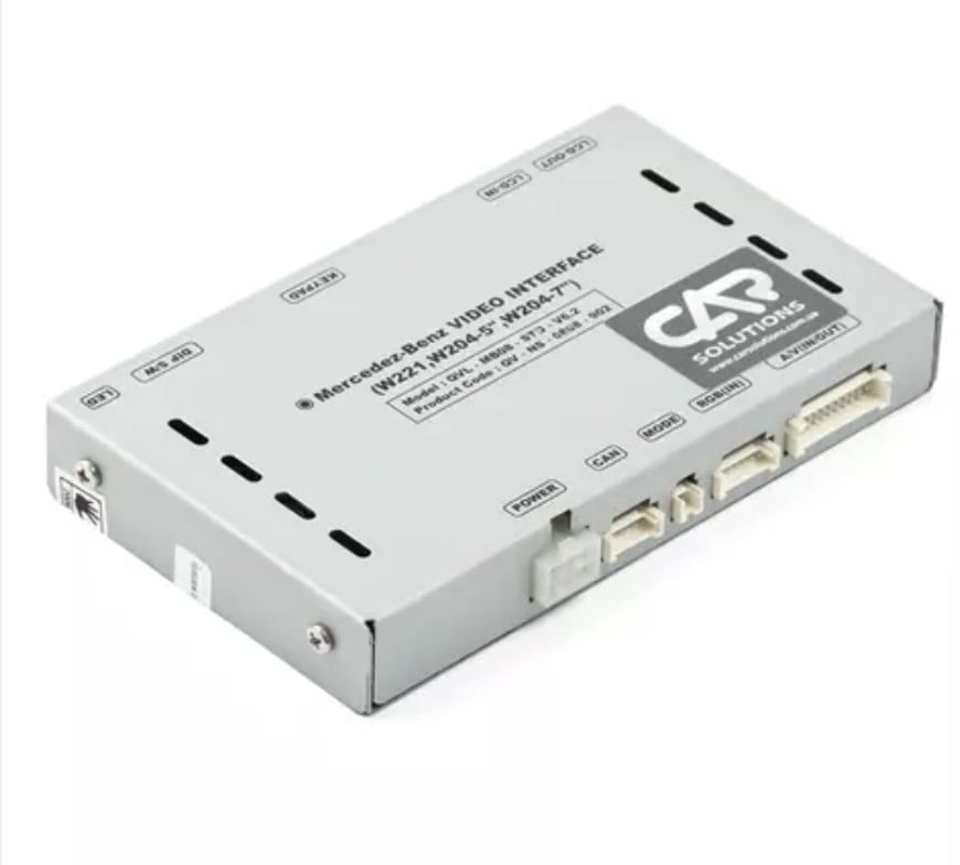 【Mercedes-Benz】AVインターフェイス　W221前期、W204 Mercedes-Benz】AVインターフェイス W221前期、W204 クリアランス