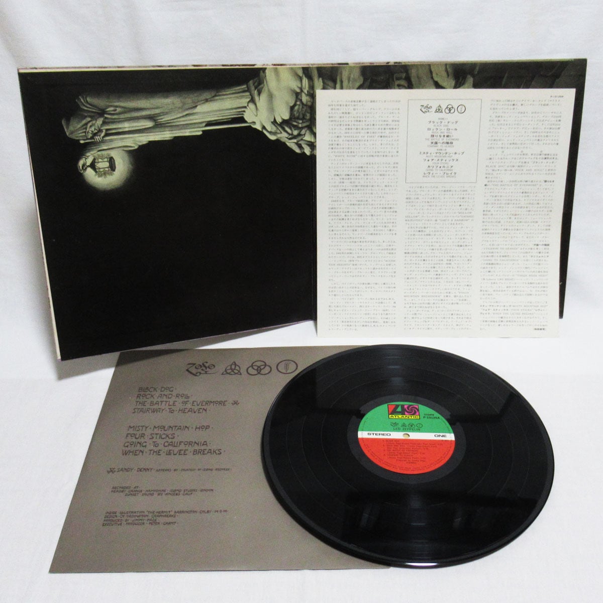 Led Zeppelin 4枚 セット LP 帯付　レッドツェッペリン レッド・ツェッペリン LED ZEPPELIN Ⅳ 【LP / 帯付き】 | ROCK ECHOES