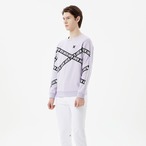 ANEW MEN TAPE ARTWORK POINT SWEATSHIRT