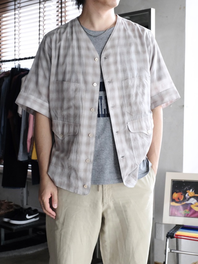 【STEAF】 HUNTER SHEER SHIRT