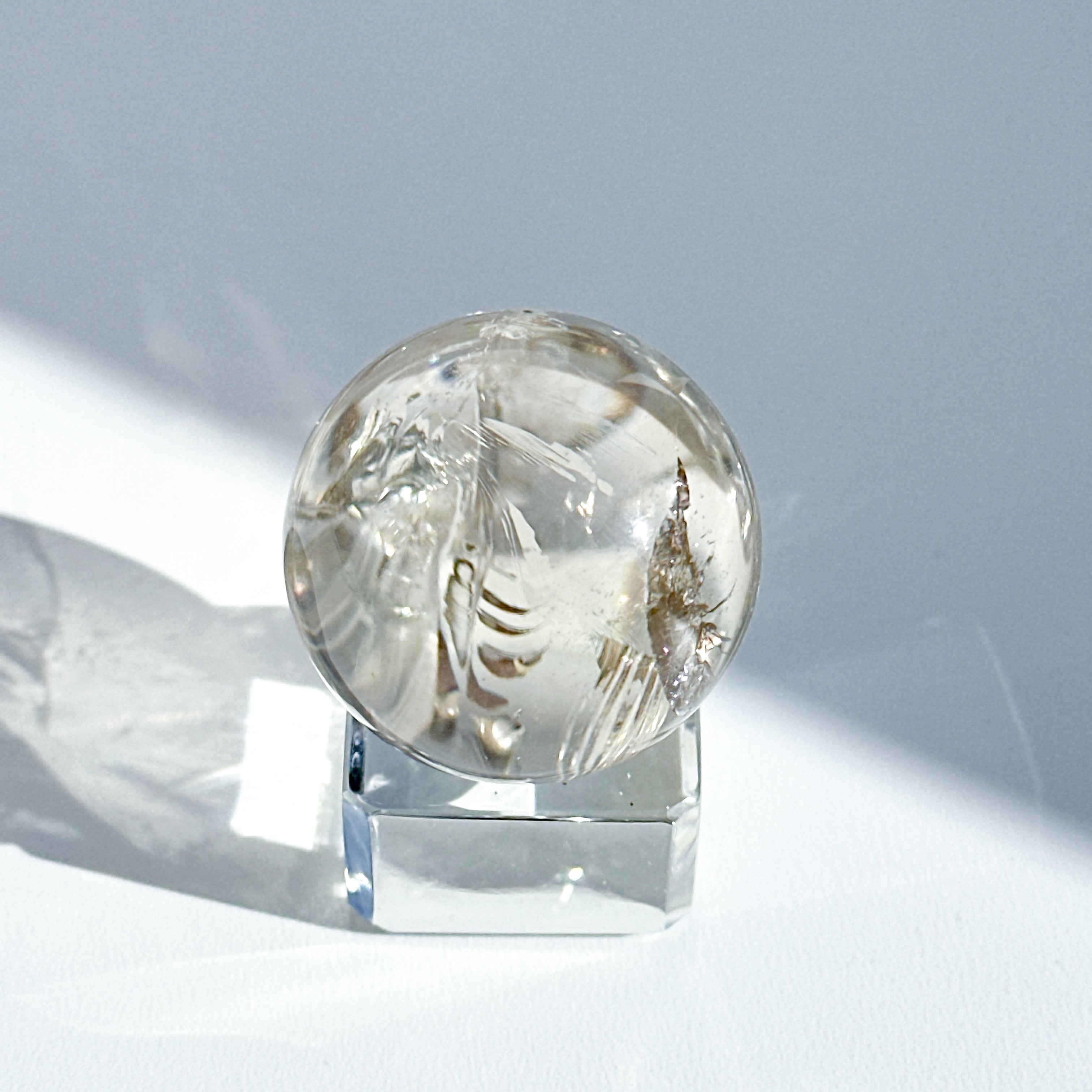 シトリン スフィア 12cm 台座付き シトリン（黄水晶） スフィア12 ◇ Citrine ◇ 天然石・鉱物