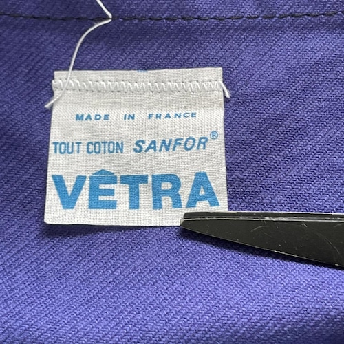 60s VETRA コットンツイル フレンチワークジャケット 詳細写真2
