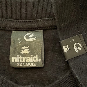 【NITRAID】日本製 プリント Tシャツ ナイトレイド NITRO MICROPHONE UNDERGROUND HIPHOP XXL ビッグサイズ 古着 2