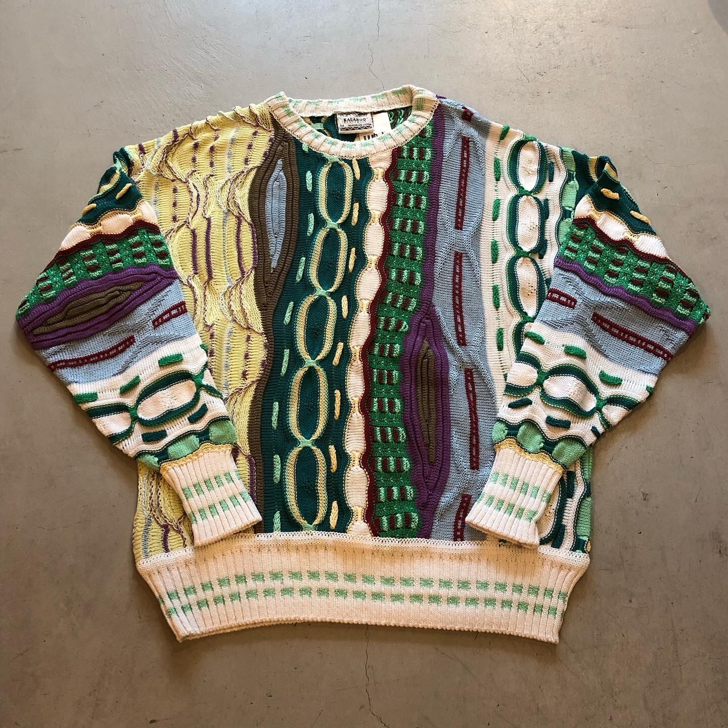 90s KALAROO AUSTRALIA 3D cotton knit【高円寺店】 | What