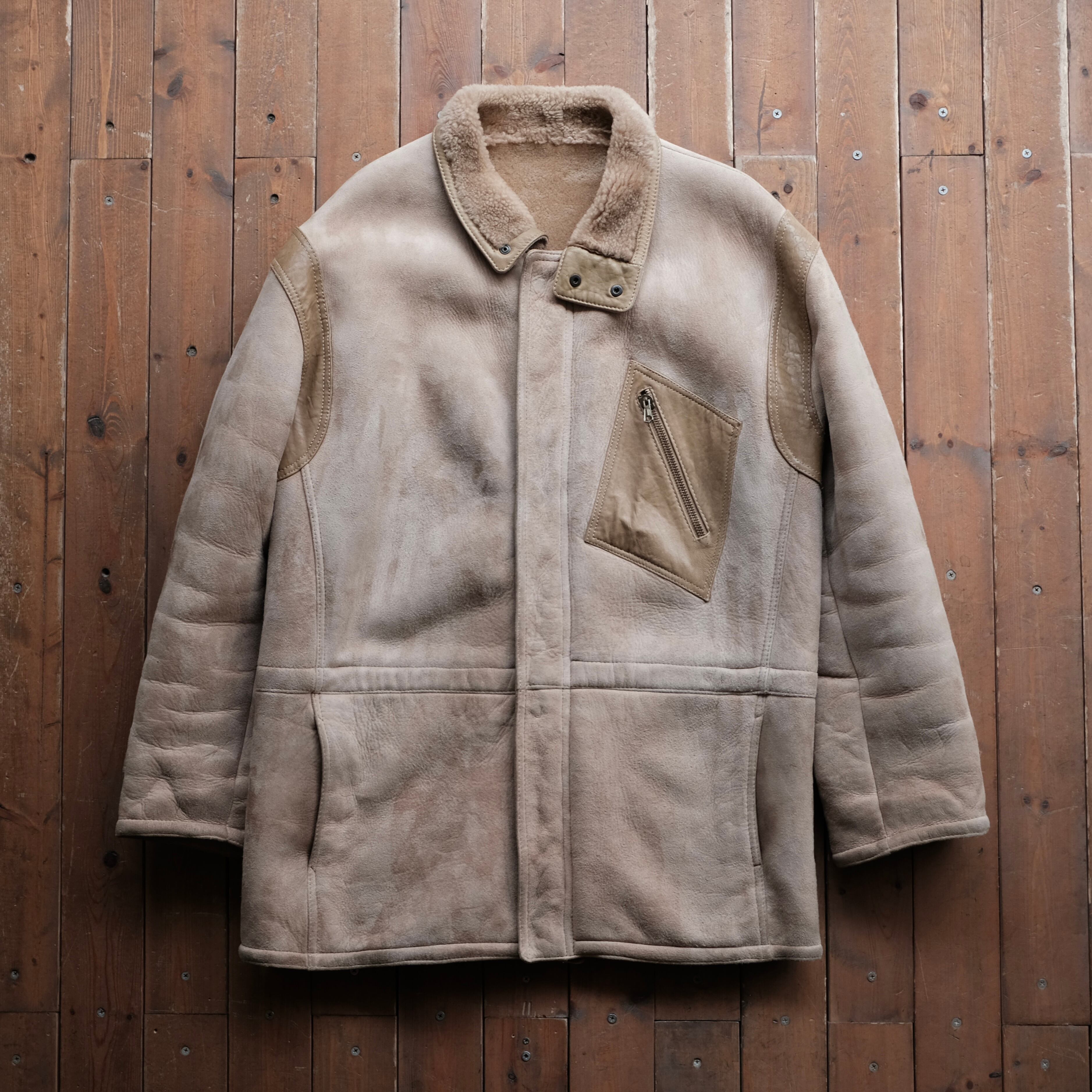 【70's vintage】vintage mouton jacket Vintage 70's【fingerhut fashions】Mouton Jacket | Antler