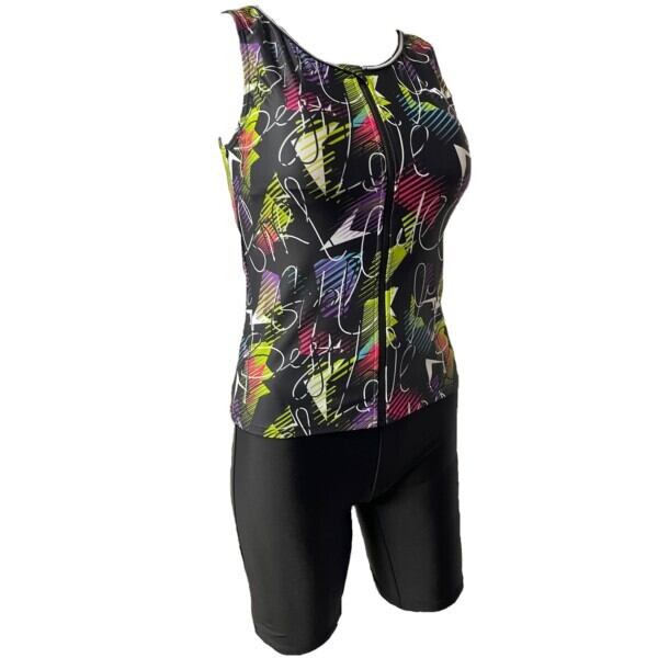 WN-56307 npフィットネス水着 スナップ付きセパレート 総裏地 女性用 サイズ/9号〜15号