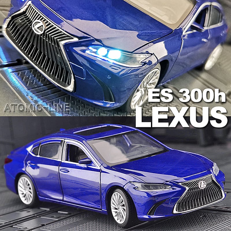 レクサス ES300H 1/32 ミニカー 全3色 ライト点滅 サウンド 合金モデル