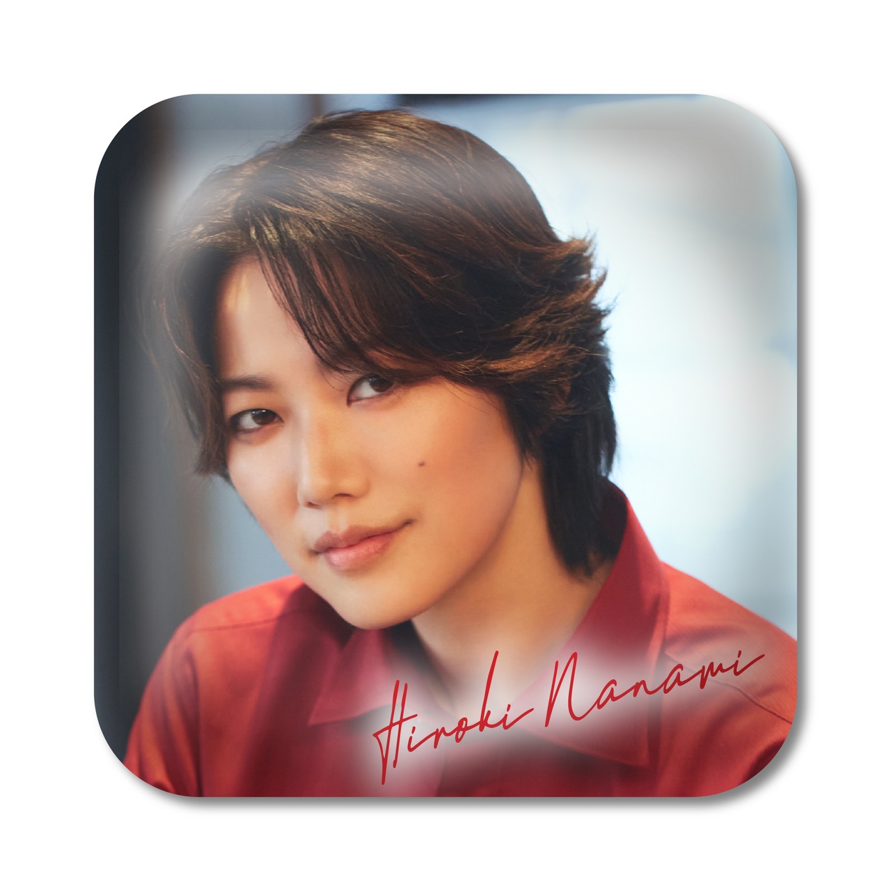 七海ひろき コラボ限定 スクエア缶バッジ（ブラインドパッケージ）