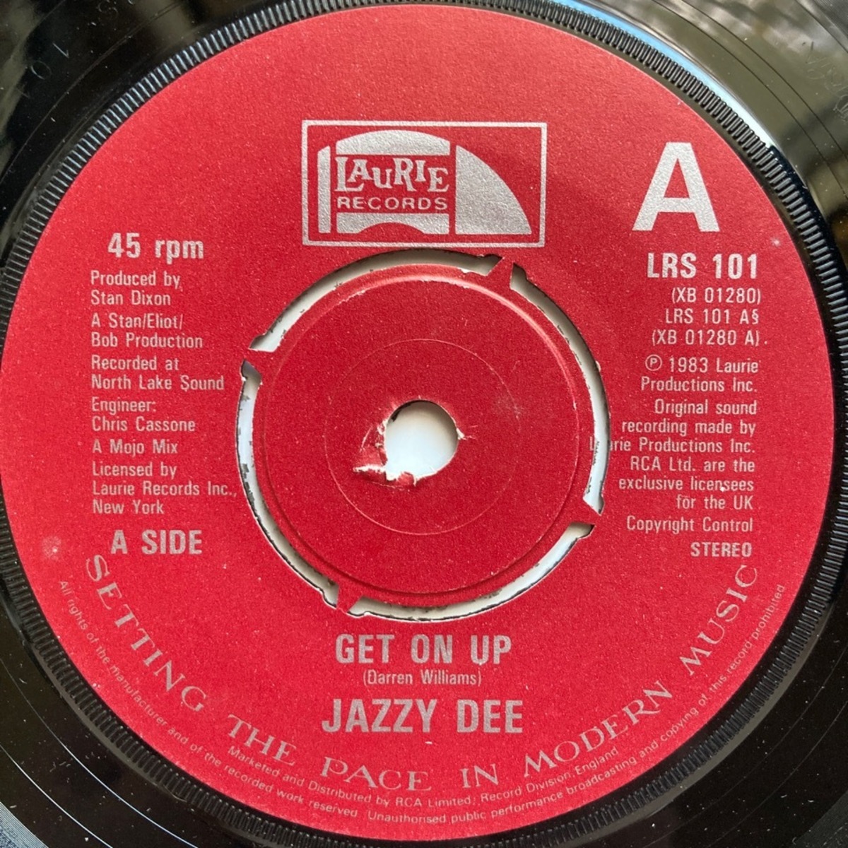 Jazzy Dee / Get On Up Harmony in my head Vinyl Store