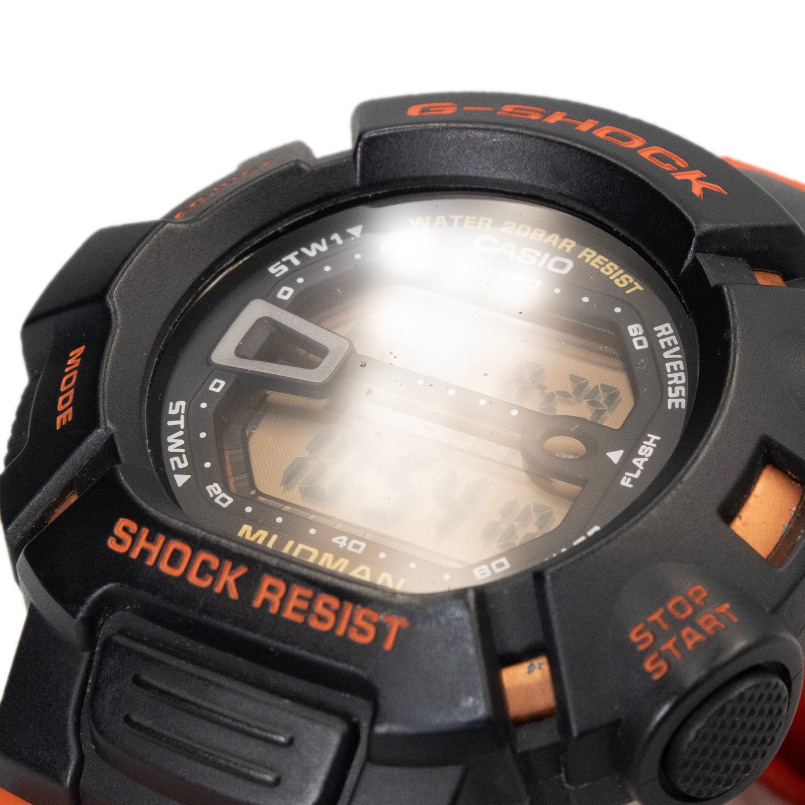 【希少】G-SHOCK MUDMAN G-9000R レスキュー オレンジ×黒 G-SHOCK - G-SHOCK/G-9000R/ビンテージ/レスキューオレンジ/マッドマン