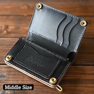 【Trucker Wallet〝THE RUGGED〟ーMIDDLE】