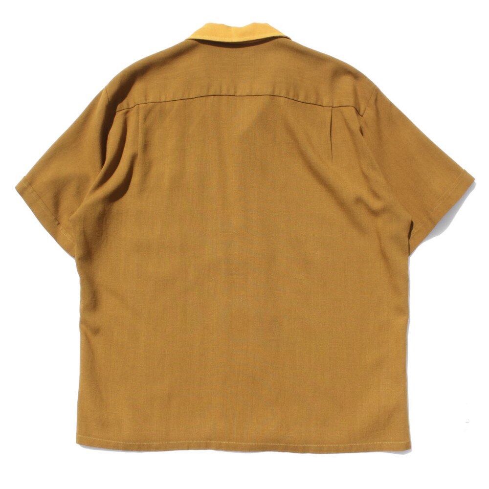 Vintage S/S Loop Collar Rayon Shirt [Penneys TOWNCRAFT] [Late