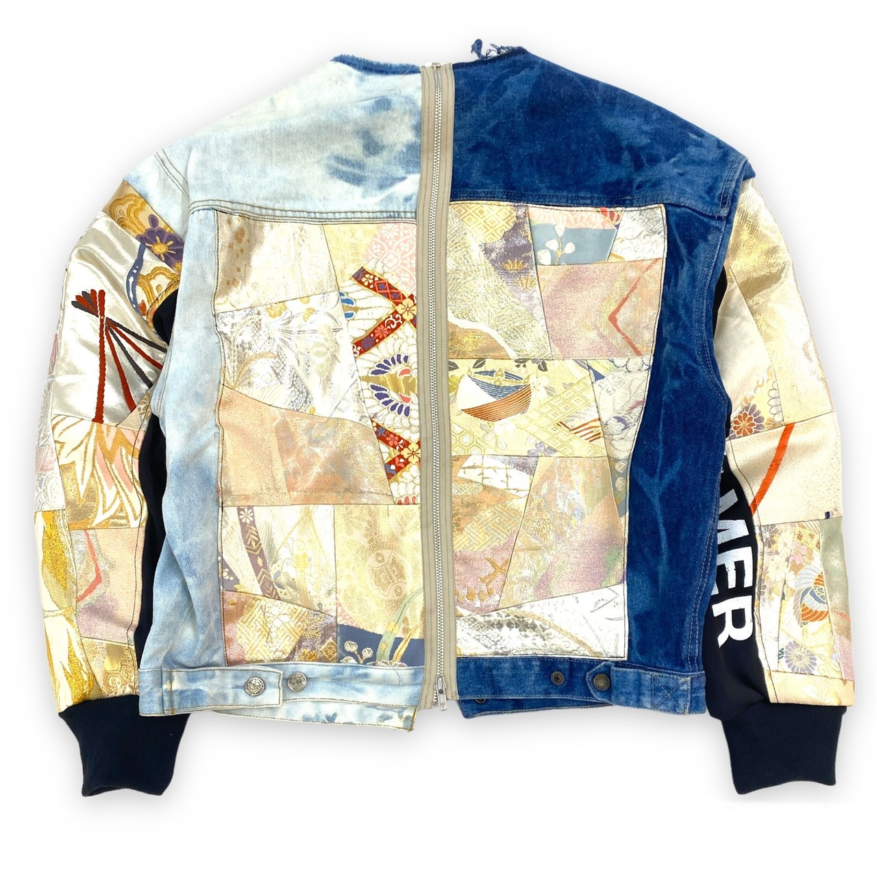 【sleevekimonojk55】着物デニムジャケットSLEEVE  KIMONO DENIM JACKET