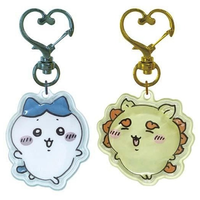 ちいかわぷっくりったいペアキーホルダーハチワレ×シーサー(8403616)