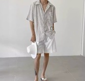 【BB84】Tropical Half Shirt