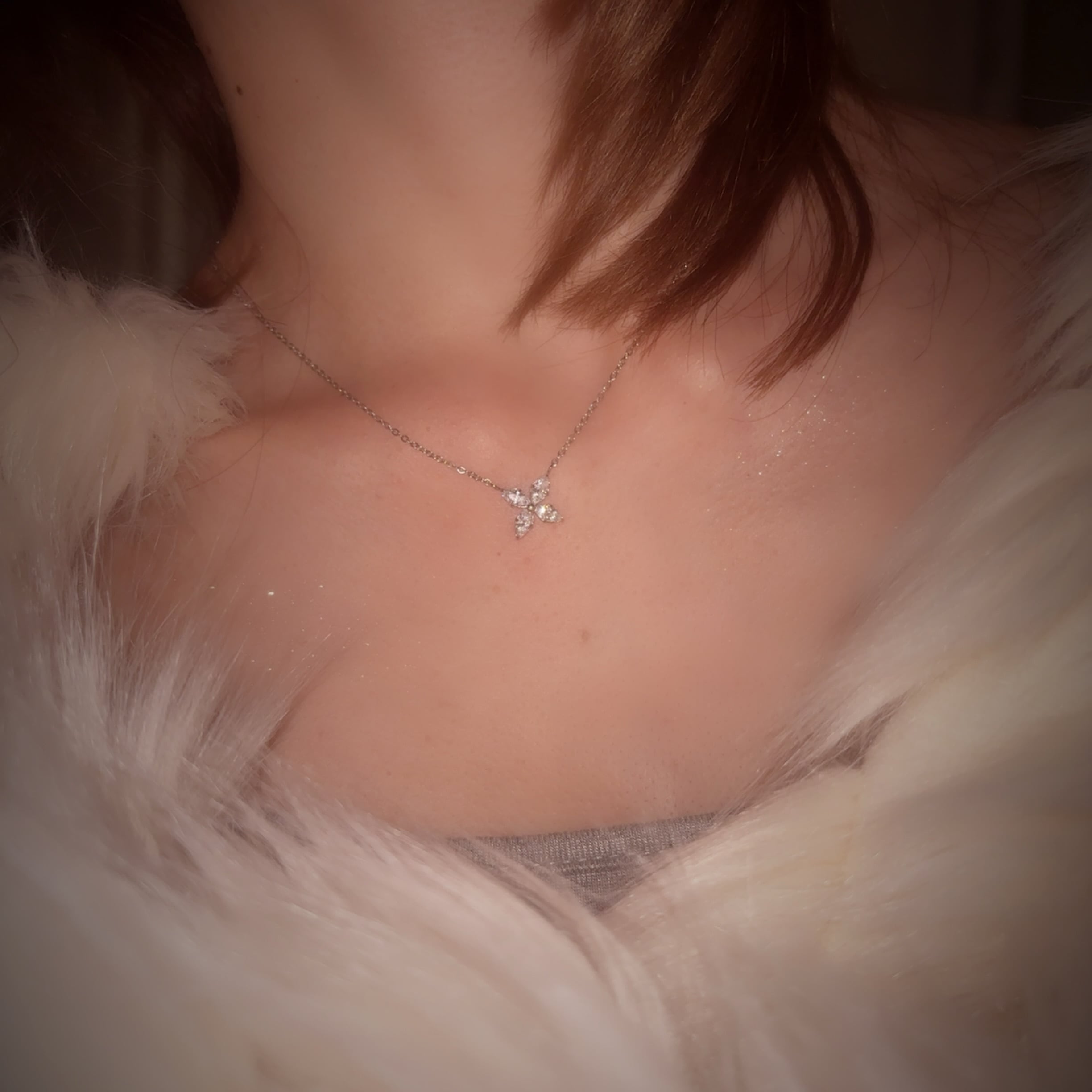 Shine flower necklace | milcy（ミルシー） 大人フェミニン