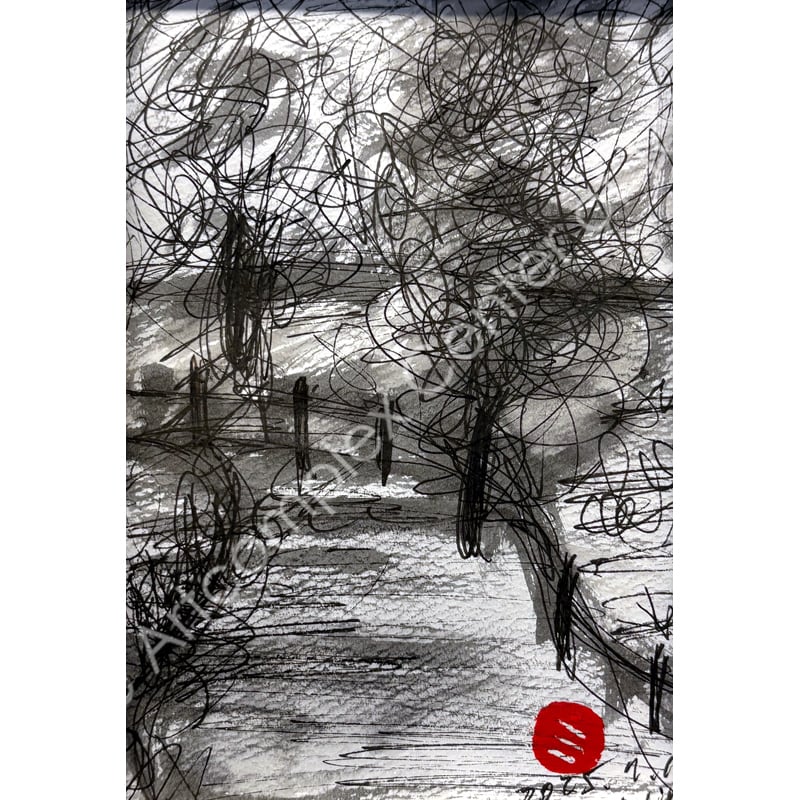 きよみずミチル「drawing〜At Koganei Park#1」