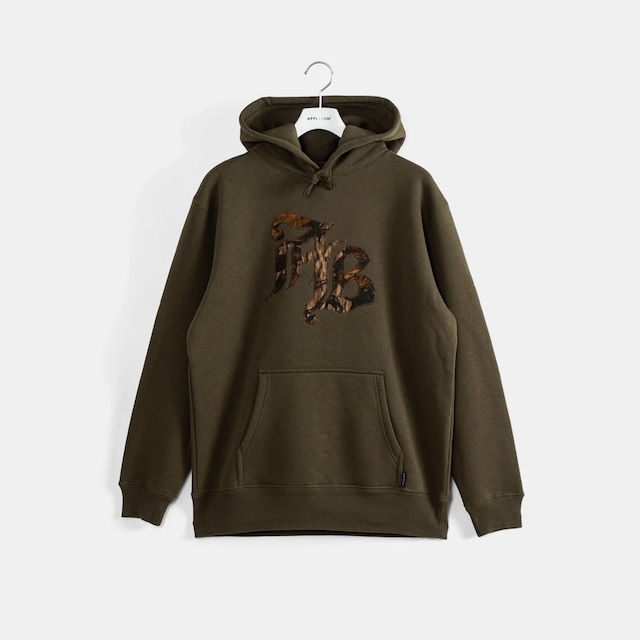 【APPLEBUM】REAL TREE CAMO AB SWEAT PARKA - OLIVE