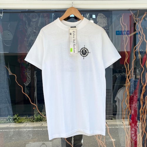 【Dead Sz:M】1990s スカル 蓄光プリント ヴィンテージTシャツ