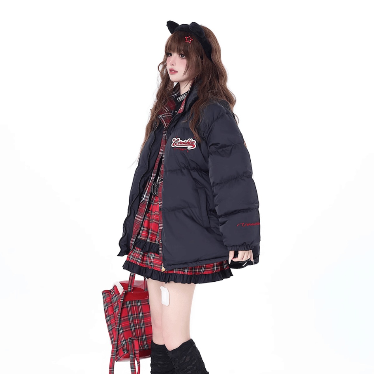 MADGirl 黒赤チェックスカート MADGirl 黒赤チェックスカート