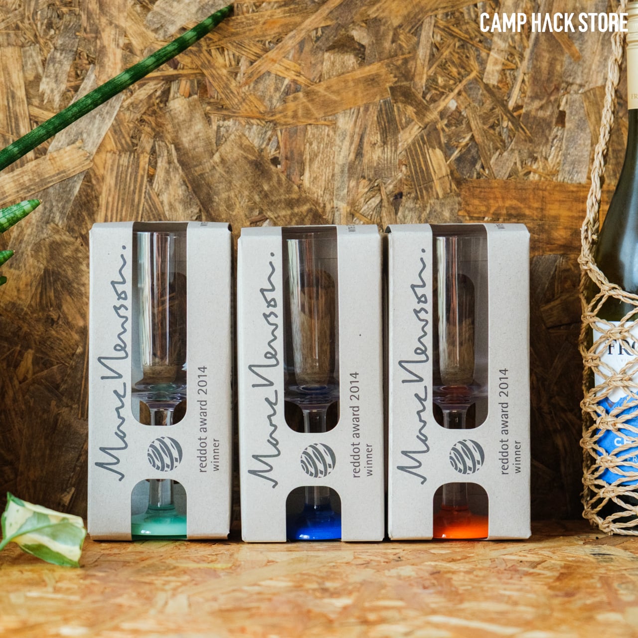 割れないPOPな「ワイングラス」 | CAMP HACK STORE