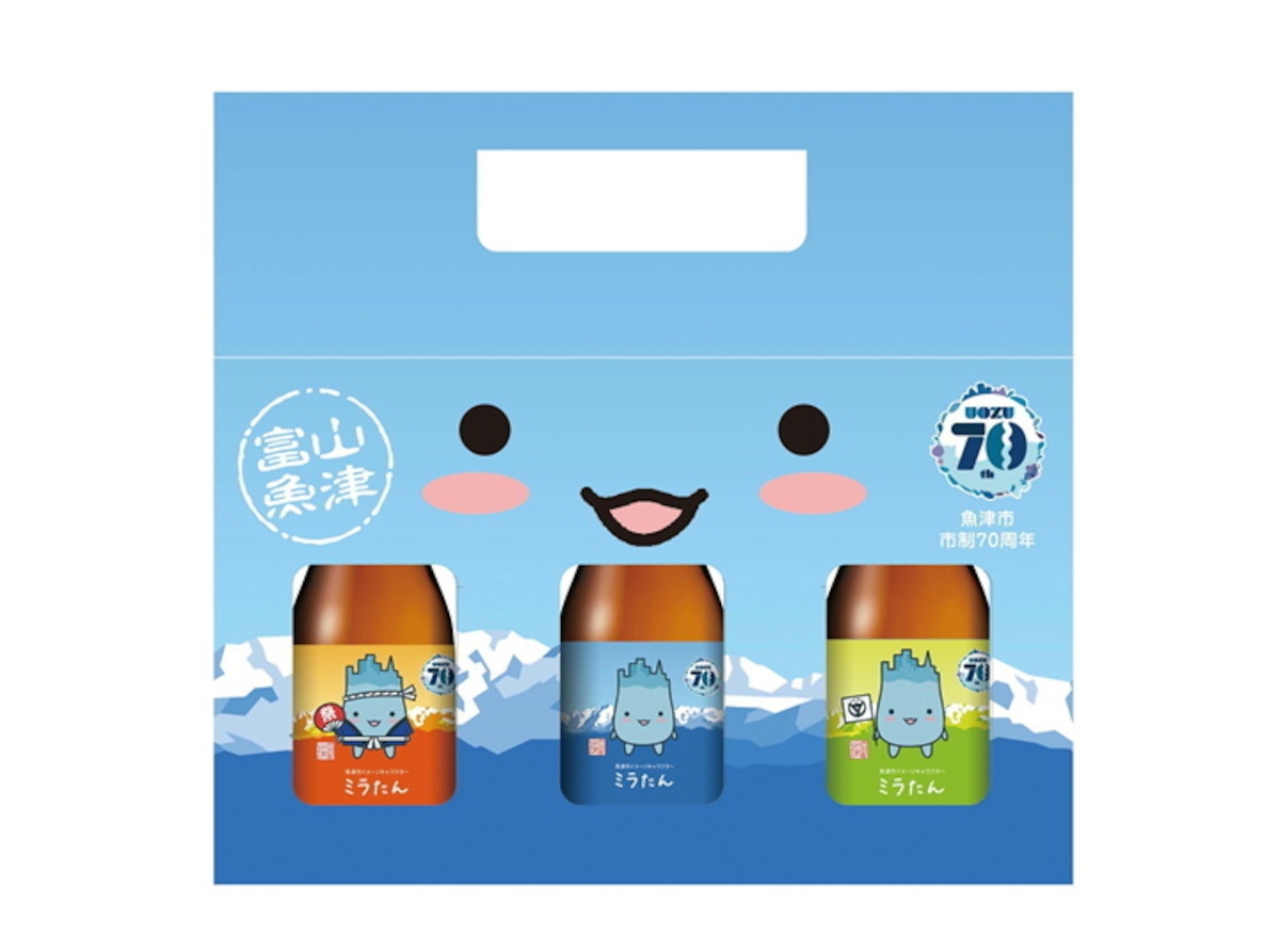 純米 ミラたん 300ml 3本セット | <公式>魚津酒造オンラインショップ