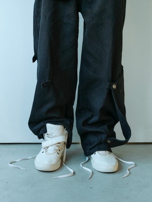 Convertible Pocket Denim Pants