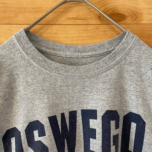 【USA古着】OSWEGO プリント 半袖 Tシャツ メンズXL相当 アメリカ古着